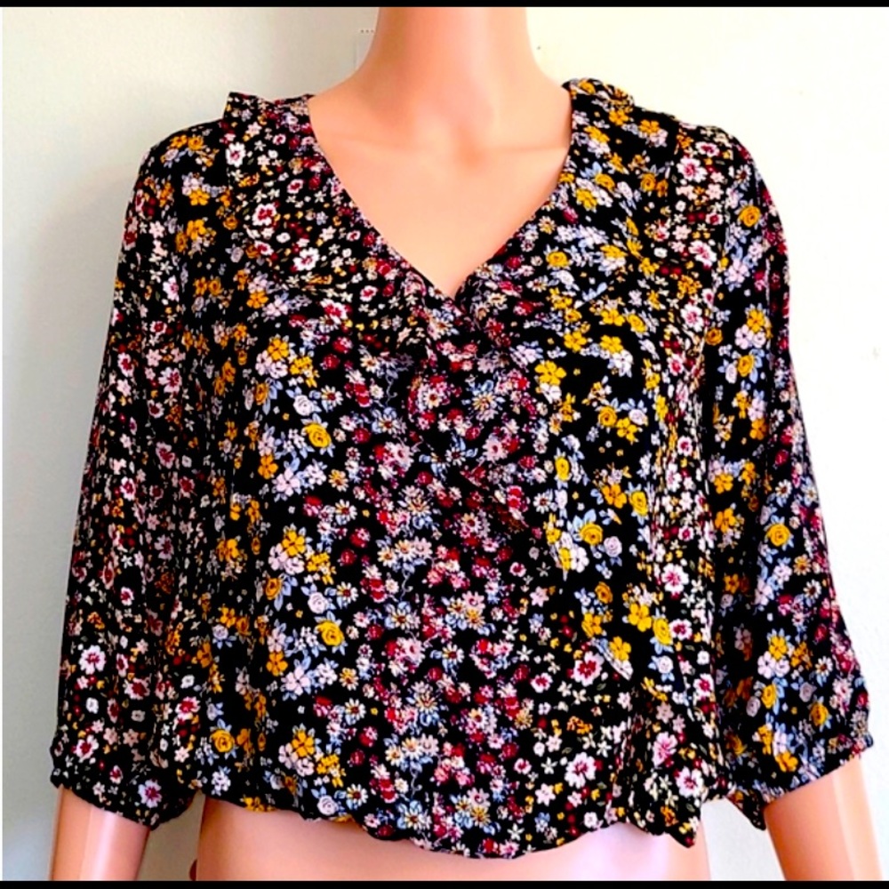 Floral Print Blouse
